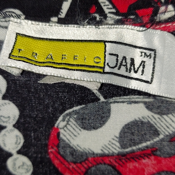 Womans Vintage Traffic Jam brand 90s Rap Music Culture Shirt Top in size Medium - Picture 6 of 8